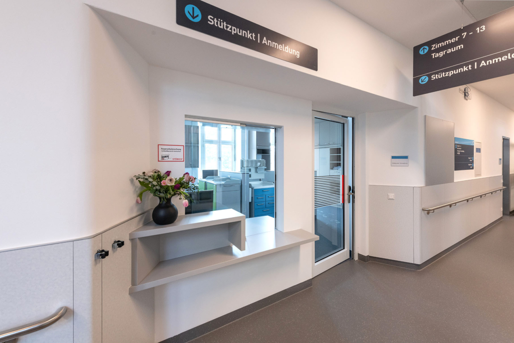 Architekturfotografie, Interieur-Fotografie, Krankenhaus