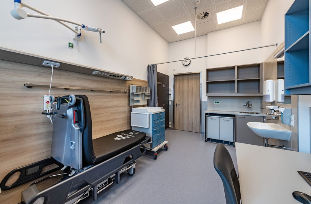 Architekturfotografie, Interieur-Fotografie, Krankenhaus