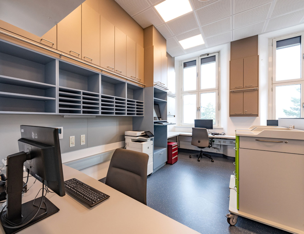 Architekturfotografie, Interieur-Fotografie, Krankenhaus