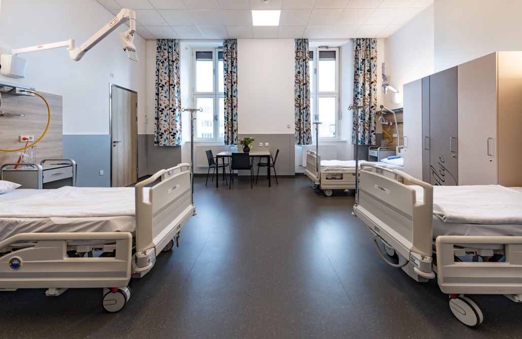 Architekturfotografie, Interieur-Fotografie, Krankenhaus