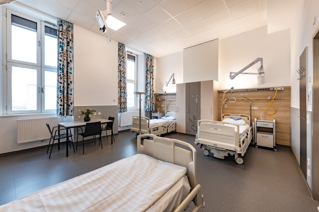 Architekturfotografie, Interieur-Fotografie, Krankenhaus