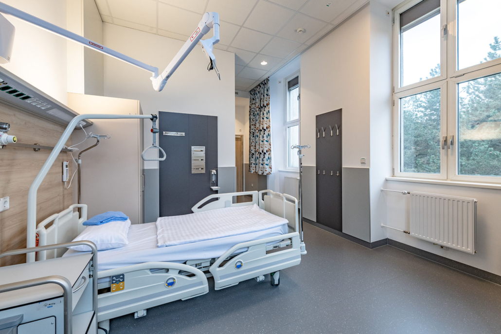 Architekturfotografie, Interieur-Fotografie, Krankenhaus