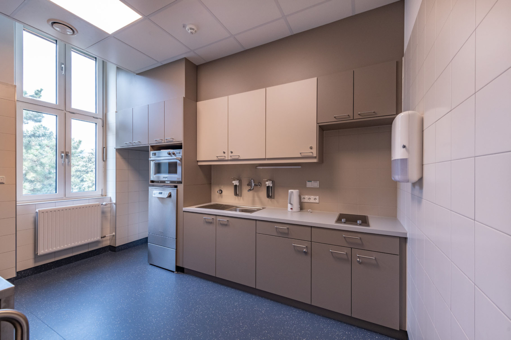 Architekturfotografie, Interieur-Fotografie, Krankenhaus