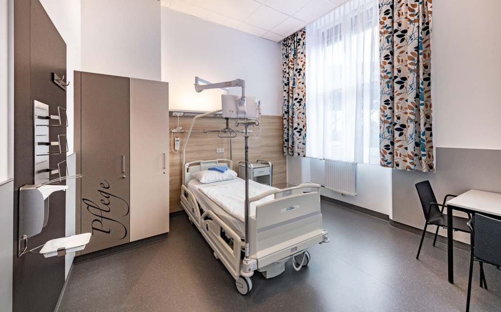 Architekturfotografie, Interieur-Fotografie, Krankenhaus