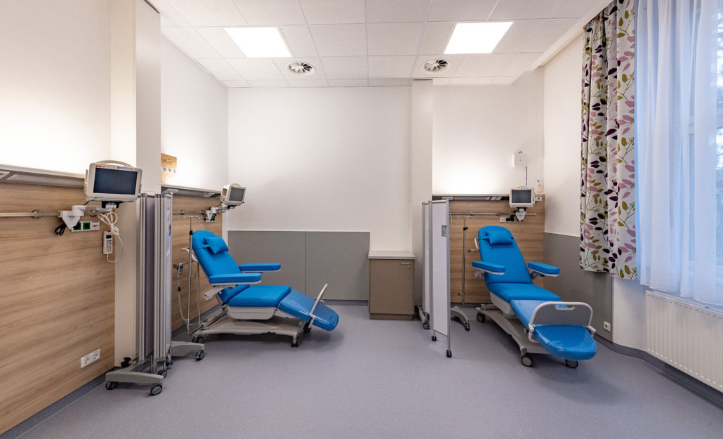 Architekturfotografie, Interieur-Fotografie, Krankenhaus
