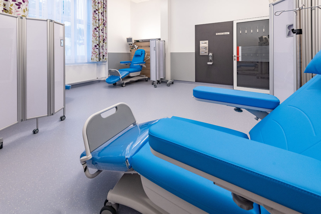 Architekturfotografie, Interieur-Fotografie, Krankenhaus