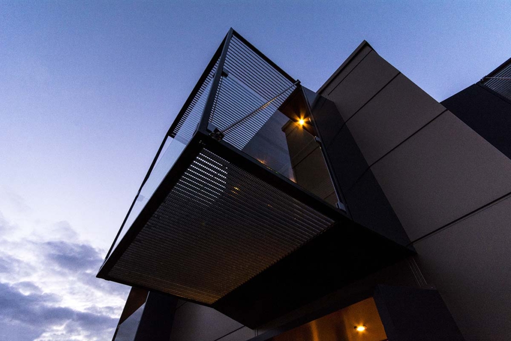 Architekturfotografie, blaue Stunde