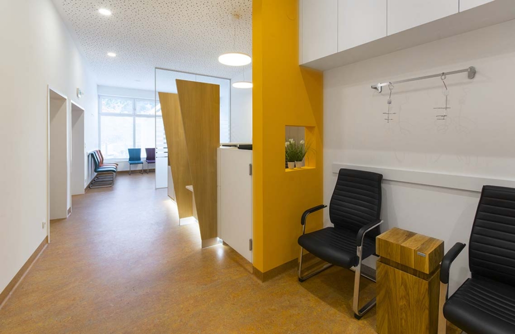 Interieur-Fotografie, Ordinationseinrichtung