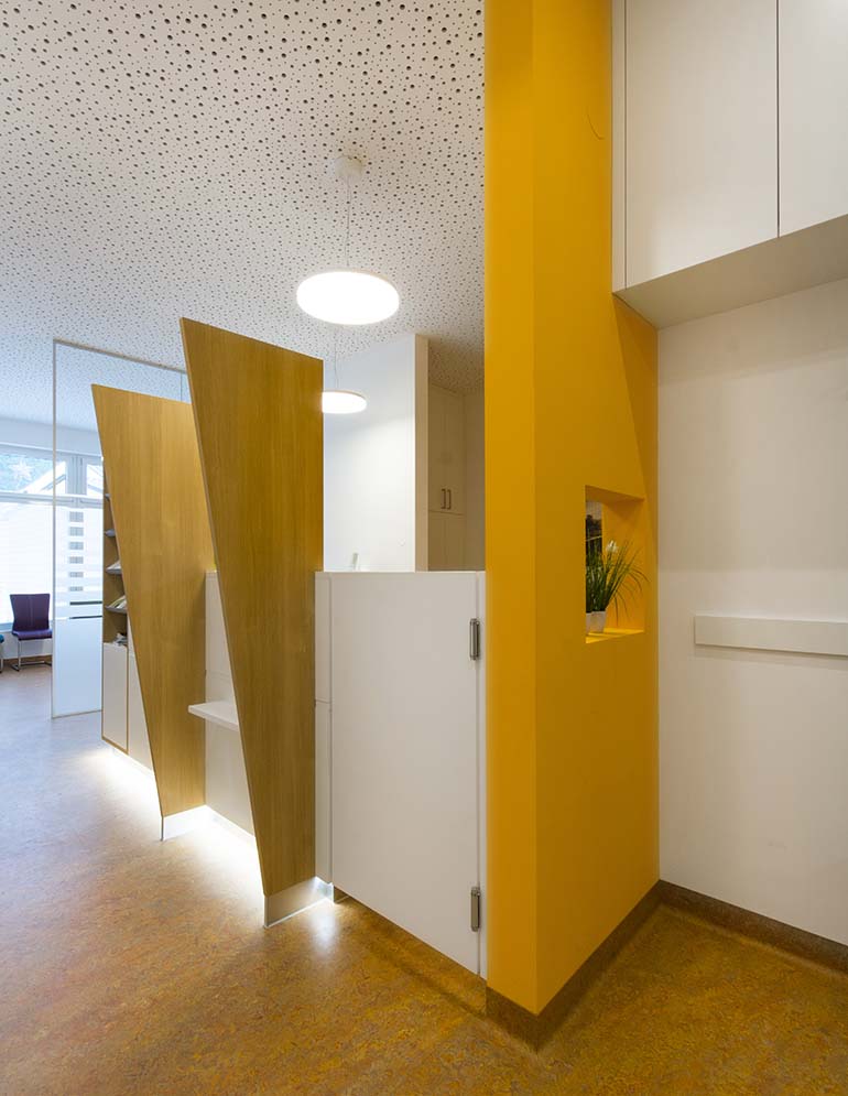 Interieur-Fotografie, Ordinationseinrichtung