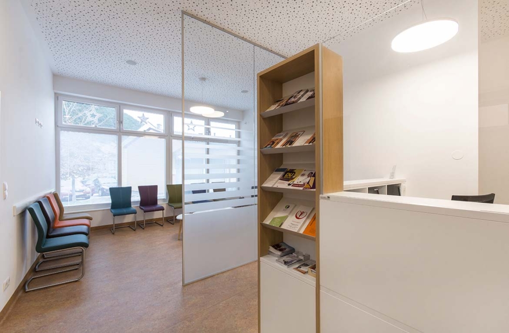 Interieur-Fotografie, Ordinationseinrichtung