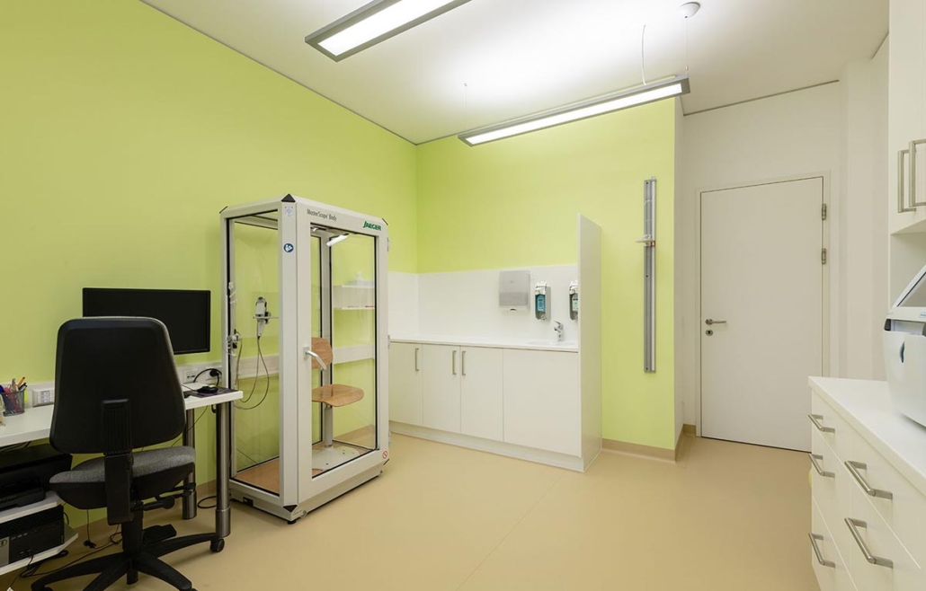 Interieur-Fotografie, Ordinationseinrichtung