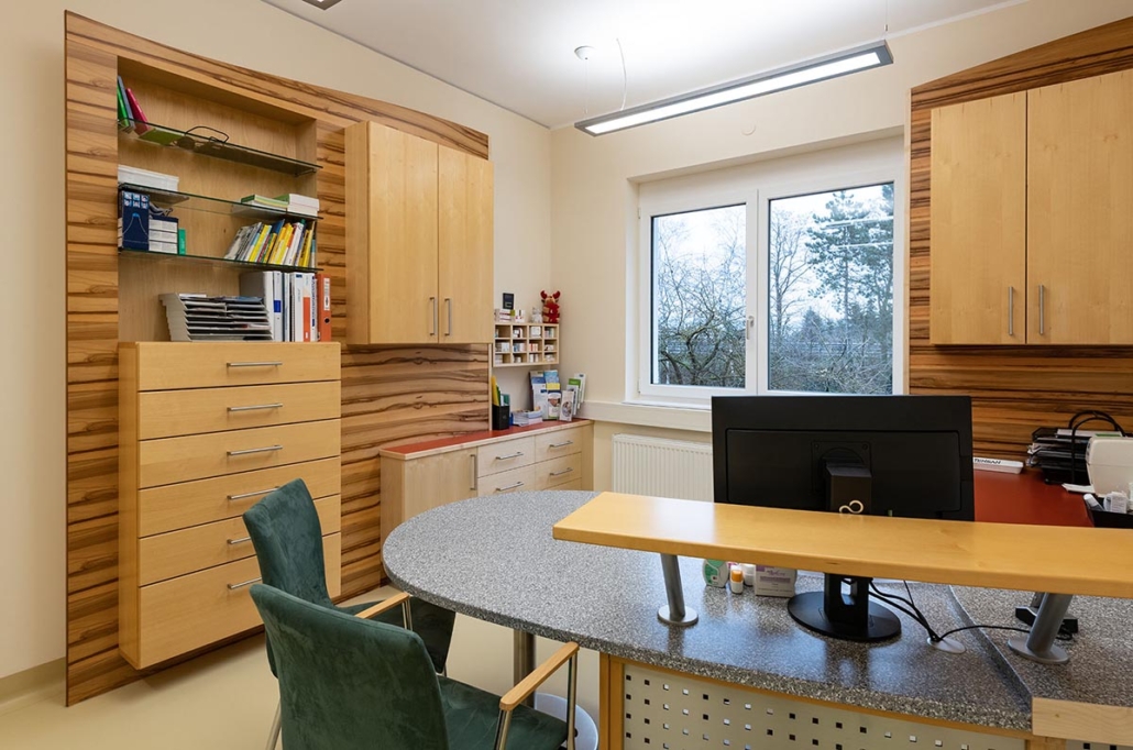 Interieur-Fotografie, Ordinationseinrichtung